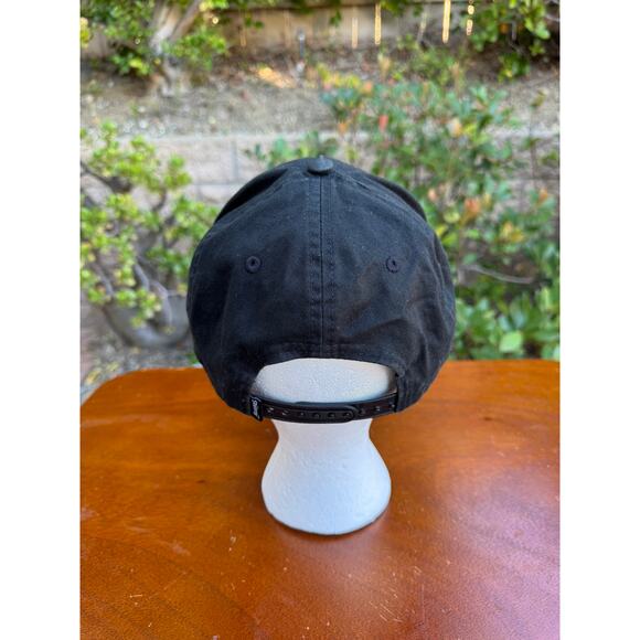 Stussy Capz MFG Worldwide Tribe Cheetah Print Bill Snapback Hat Black - Picture 5 of 10